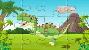 侏罗纪恐龙拼图游戏